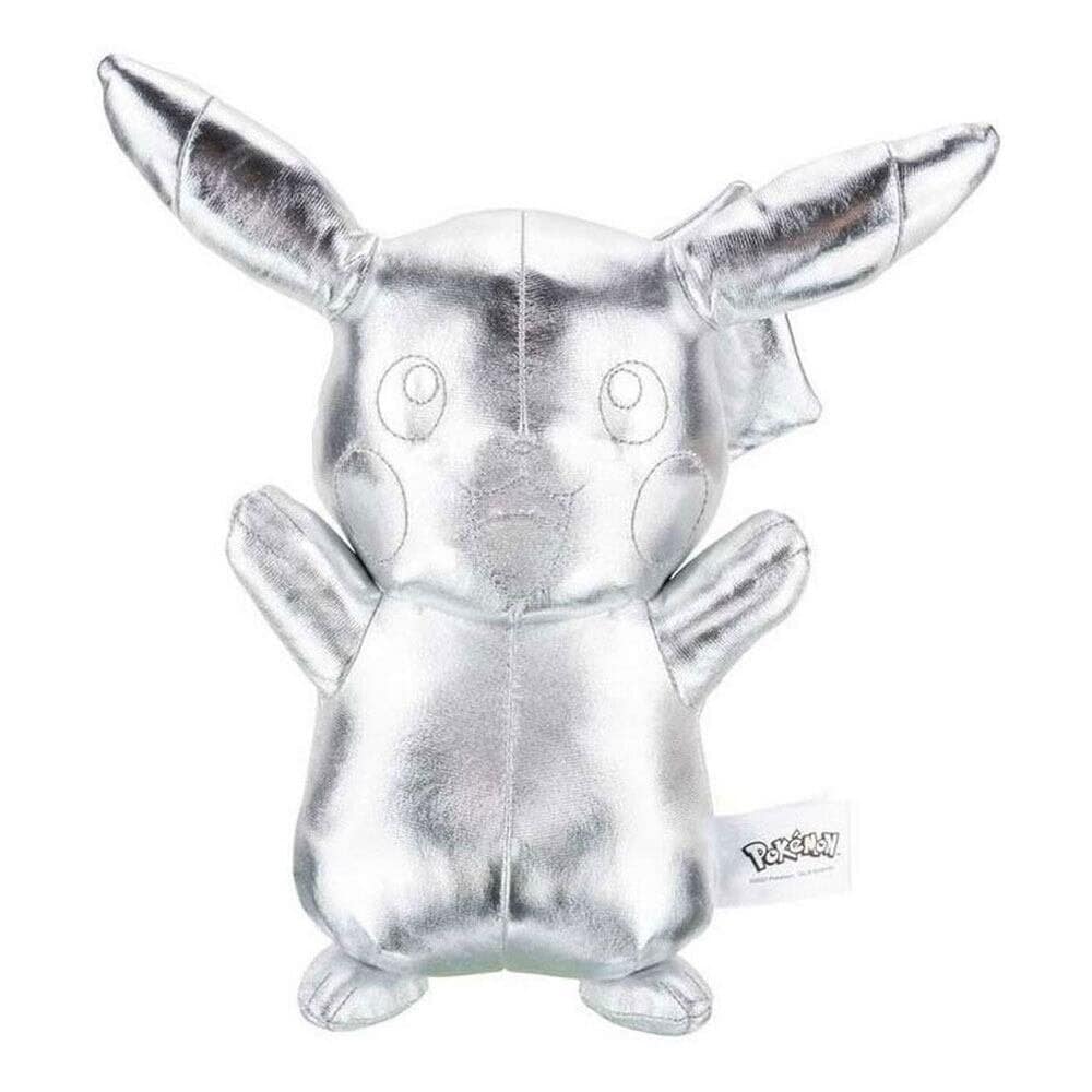 Pokémon - Kuscheltier Pikachu Silber 30 cm