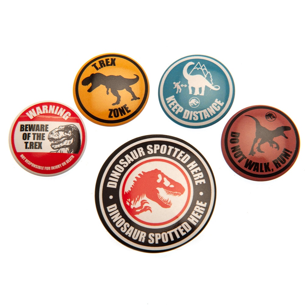 Jurassic World - Ansteckbuttons Dominion 5er Pack