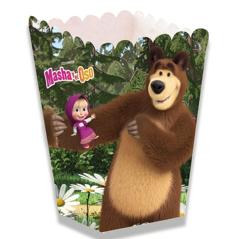 Mascha und der Bär Popcornbox