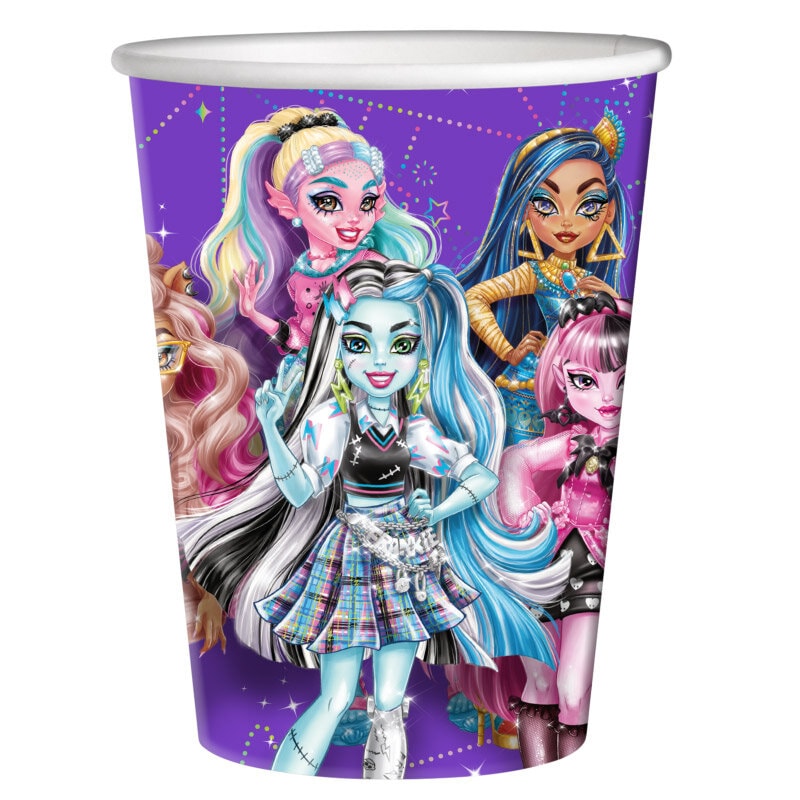 Monster High - Pappbecher 8er-Pack