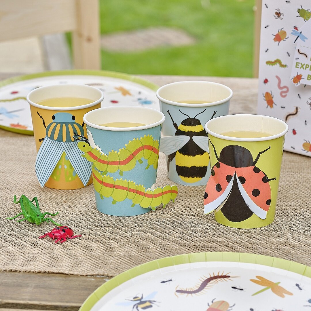 Bug Party - 3D Becher 8er-Pack