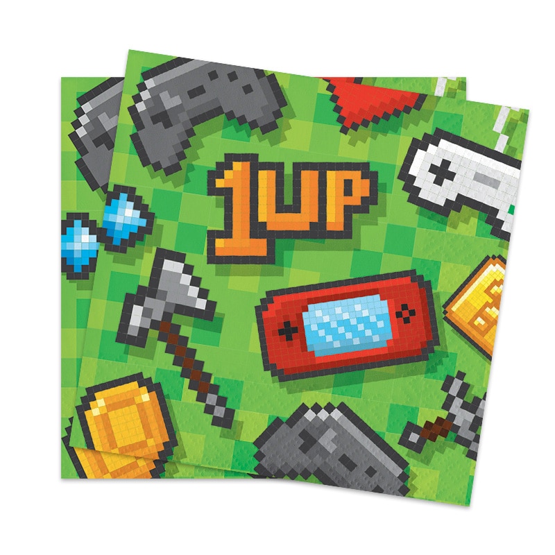 Gaming Party - Servietten 16er-Pack