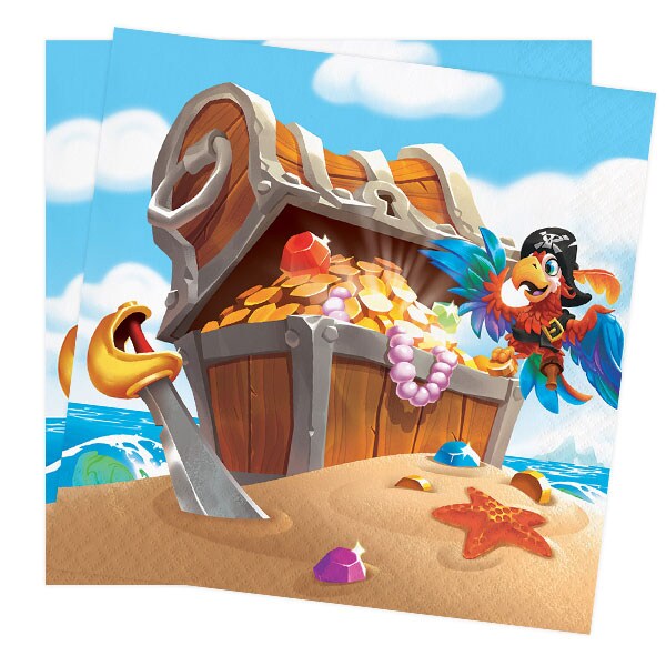 Pirates Treasure - Servietten 16er-Pack
