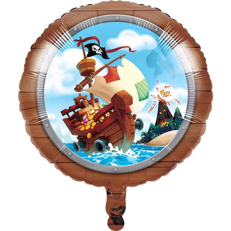 Pirates Treasure - Folienballon 45 cm