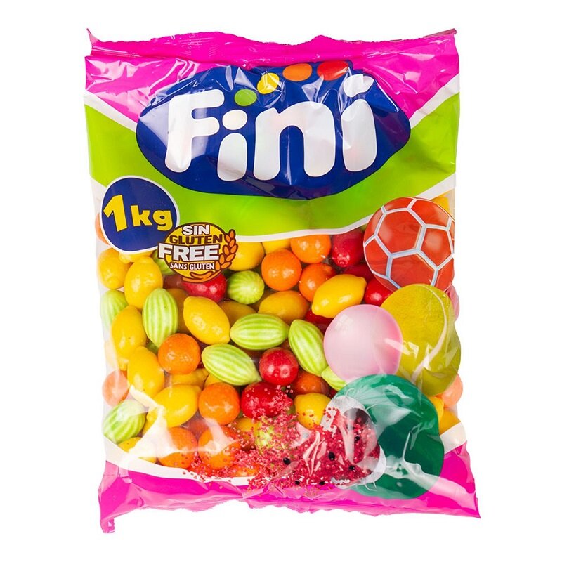Kaugummi Früchte Großpackung 1 kg