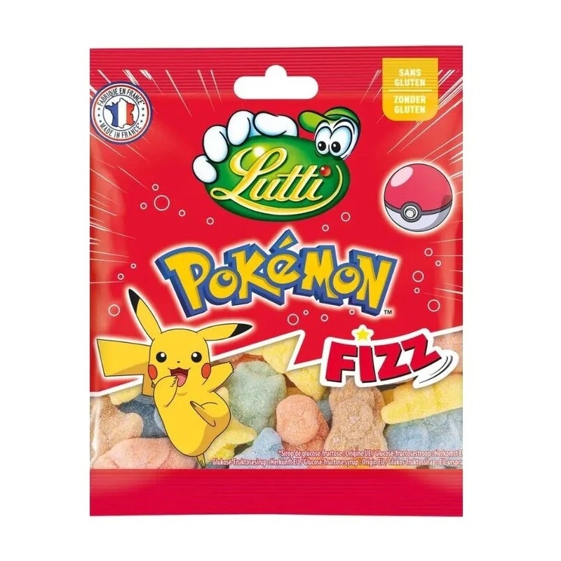 Lutti - Süßigkeiten Pokémon Saure 100 Gramm