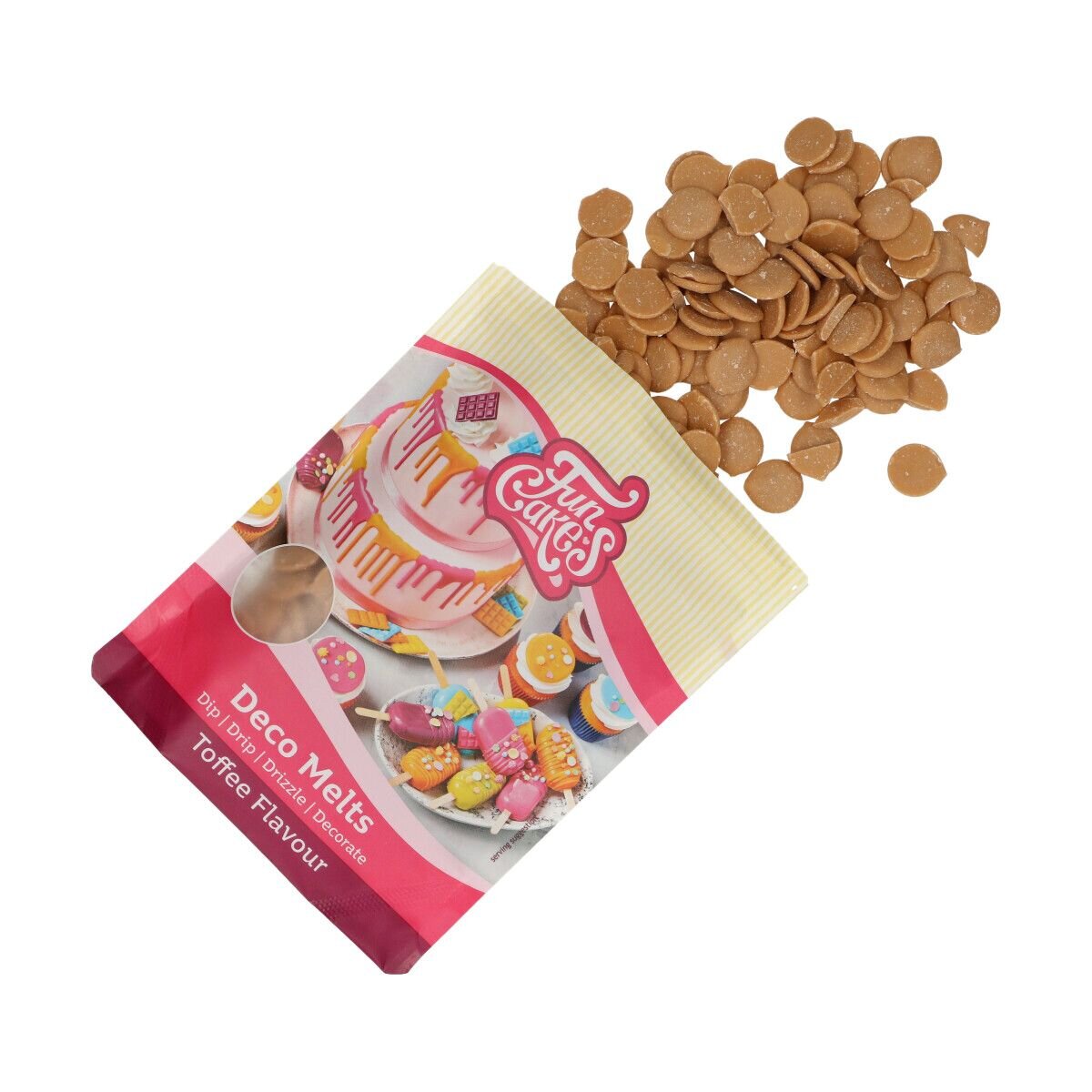 FunCakes - Deco Melts Toffee Geschmack 250 g