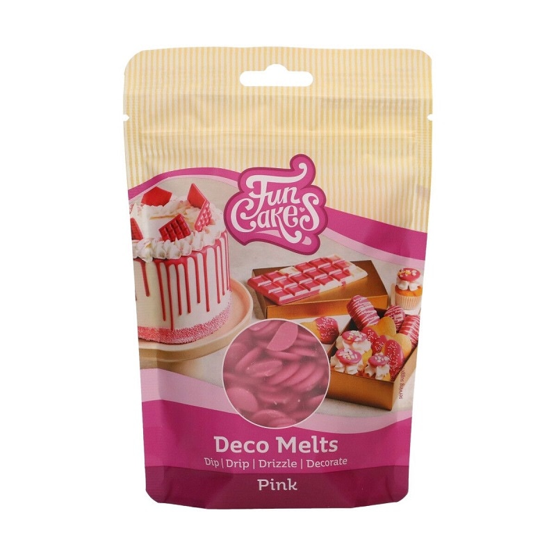 FunCakes - Deco Melts Rosa 250 g