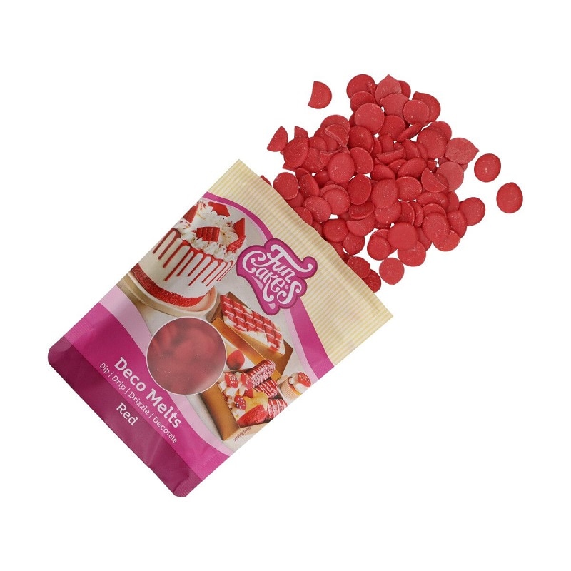 FunCakes - Deco Melts Rot 250 g