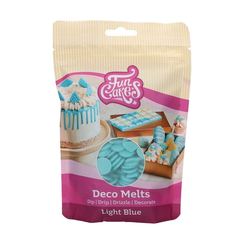 FunCakes - Deco Melts Hellblau 250 g