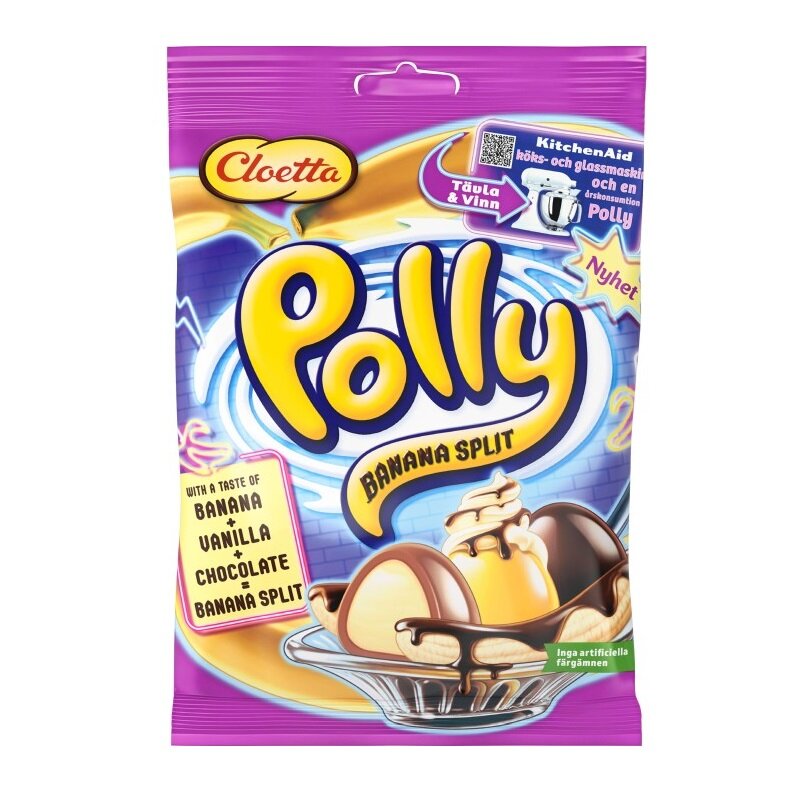 Polly Banana Split 150 Gramm