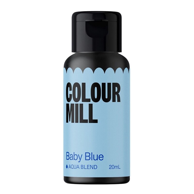 Colour Mill - Wasserbasierte essbare Farbe hellblau 20 ml