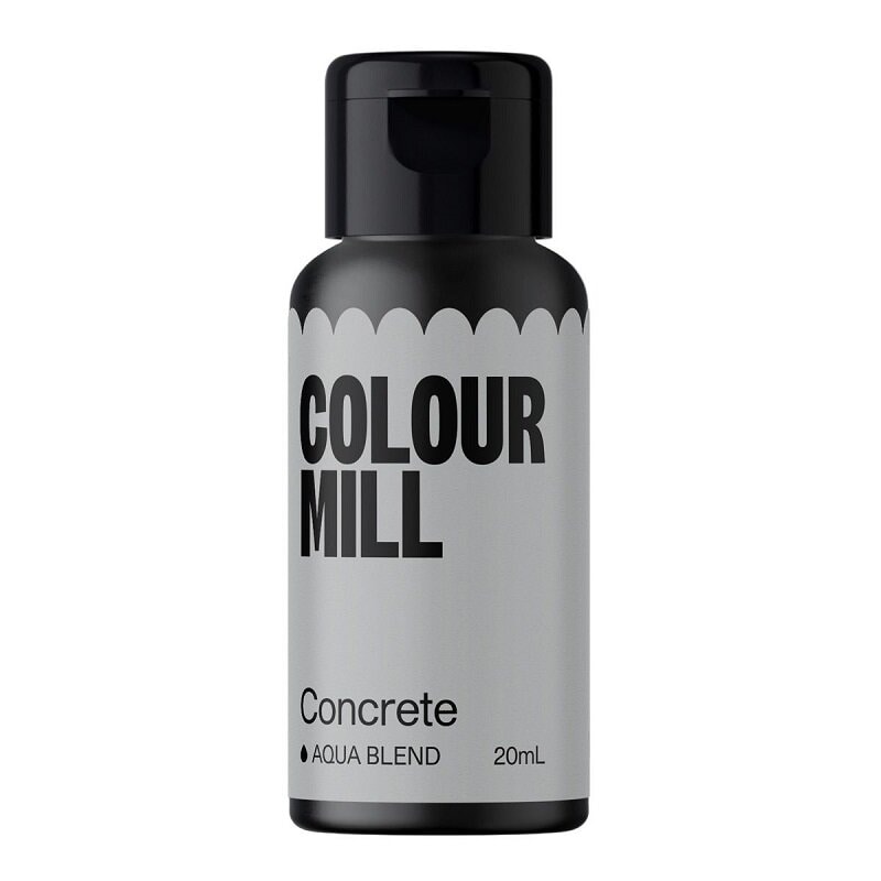Colour Mill - Wasserbasierte essbare Farbe grau 20 ml