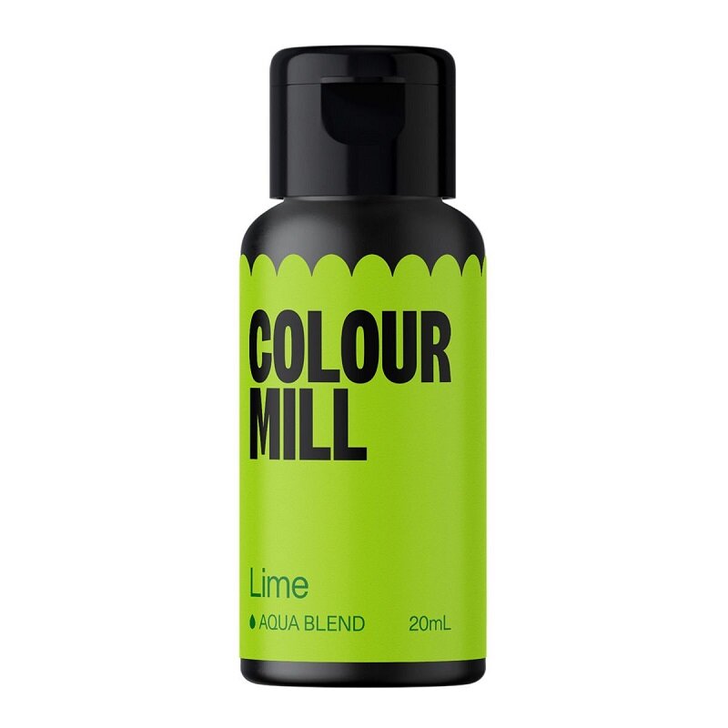 Colour Mill - Wasserbasierte essbare Farbe limettengrüne 20 ml