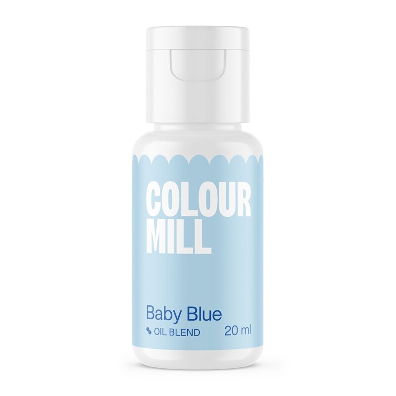 Colour Mill Ölbasierte Lebensmittelfarbe Babyblau 20 ml