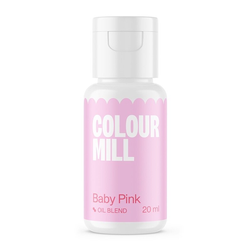Colour Mill Ölbasierte Lebensmittelfarbe Babyrosa 20 ml