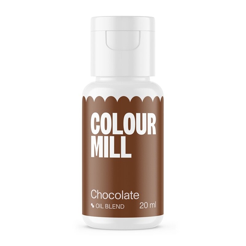 Colour Mill Ölbasierte Lebensmittelfarbe Schokoladenbraun 20 ml