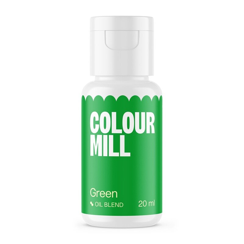 Colour Mill Ölbasierte Lebensmittelfarbe Grün 20 ml