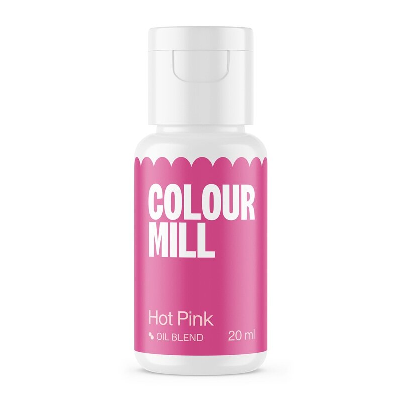 Colour Mill Ölbasierte Lebensmittelfarbe Hot Pink 20 ml