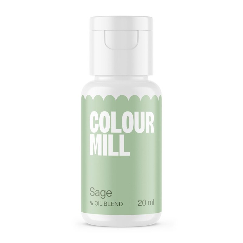 Colour Mill Ölbasierte Lebensmittelfarbe Salbeigrün 20 ml