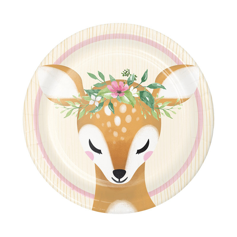 Deer Little One - Kuchenteller 8er-Pack