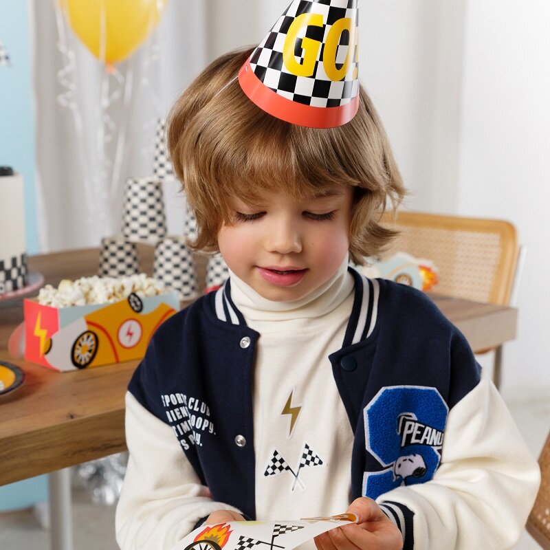 Rennwagen - Partyhüte 6er-Pack