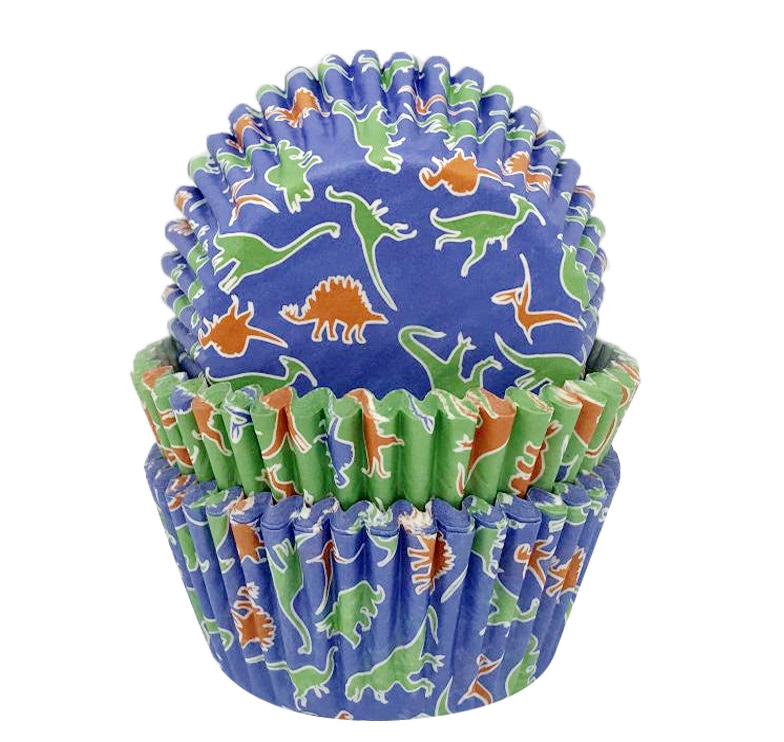 Muffinförmchen - Dinosauriermotiv 75er-Pack
