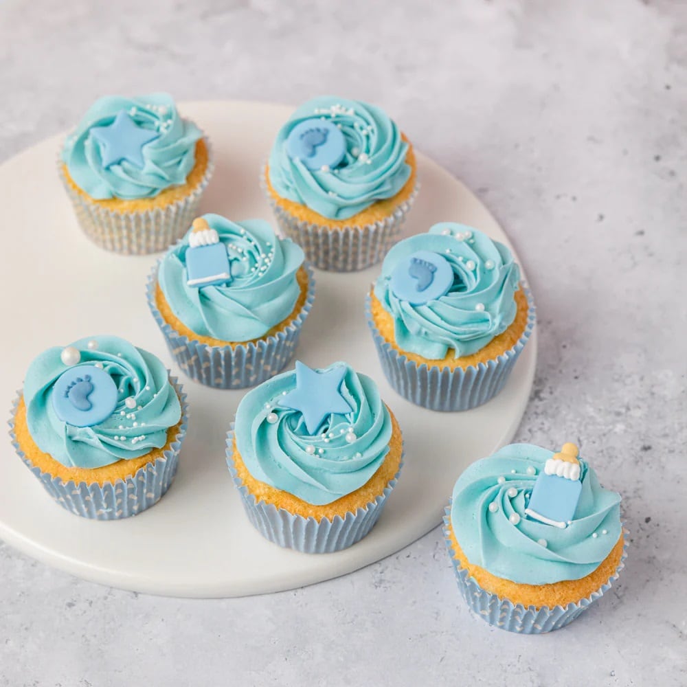 Muffinförmchen - Baby Boy 75er-Pack
