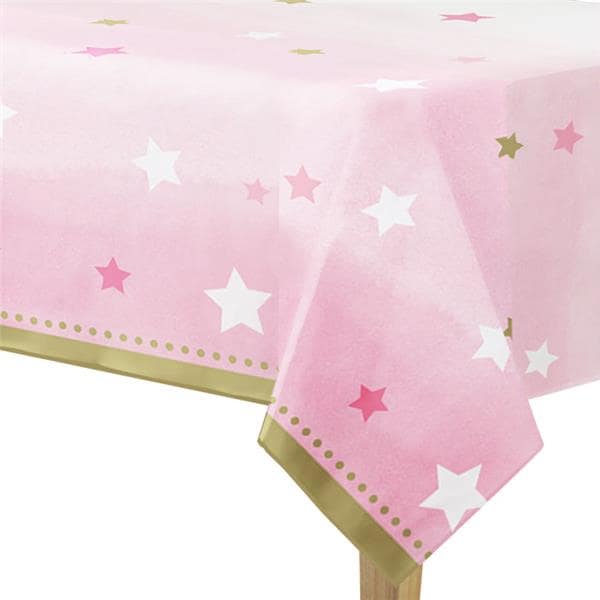 Twinkle Little Star Rosa - Tischdecke