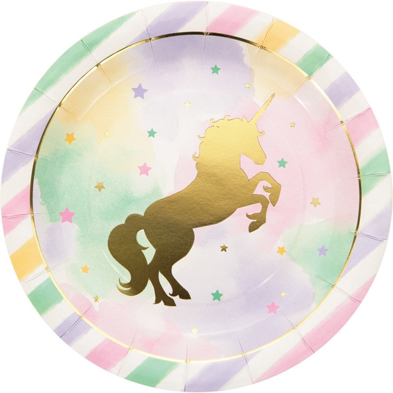 Unicorn Sparkle - Teller 8er-Pack