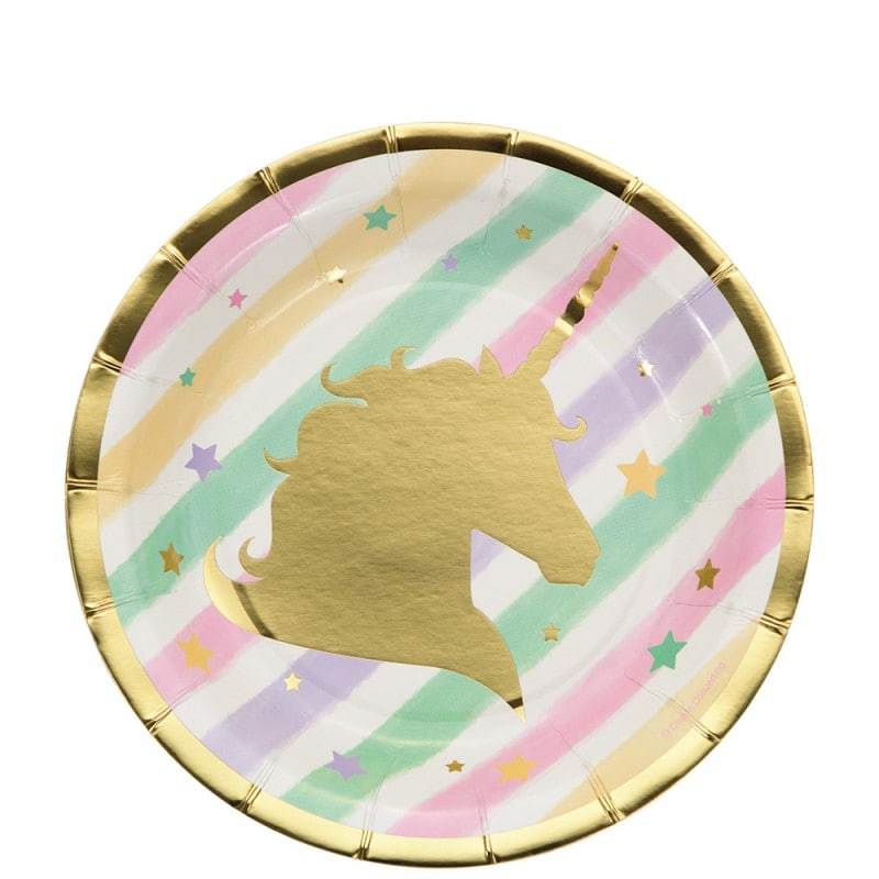 Unicorn Sparkle - Kuchenteller 8er-Pack
