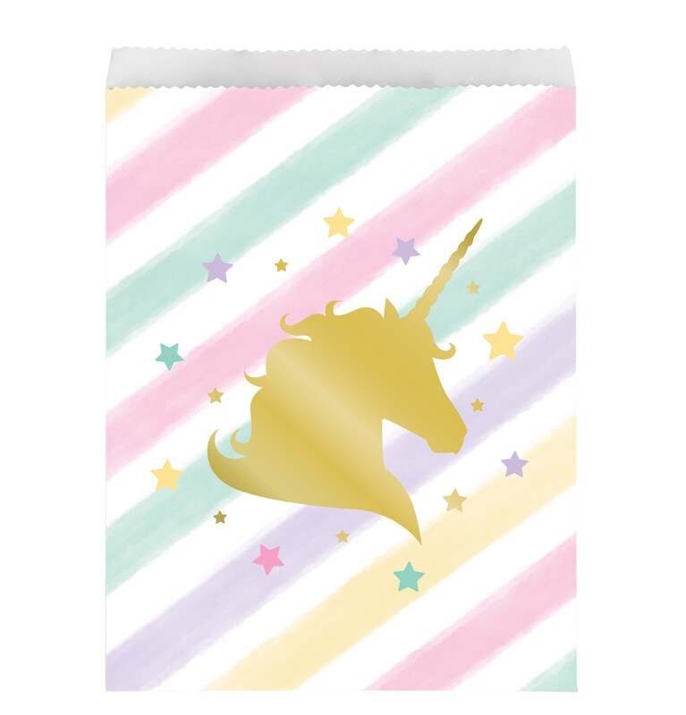 Einhorn Sparkle - Geschenktüten aus Papier 10er-Pack