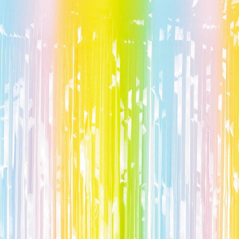 Glitzernder Vorhang - Pastellfarben 100 x 195 cm