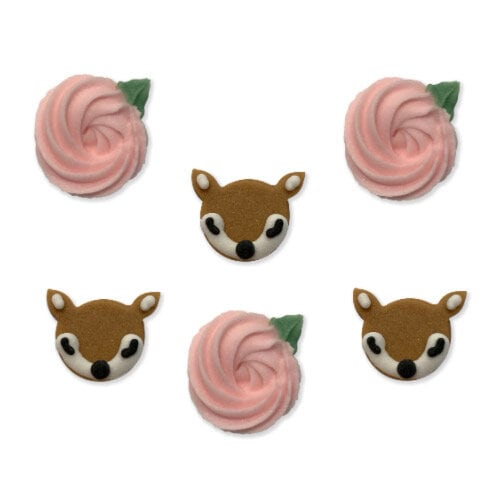 Zuckerdekorationen - Deer little One 6er Pack