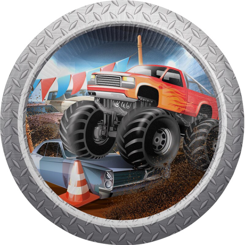Monster Truck - Teller 8er-Pack