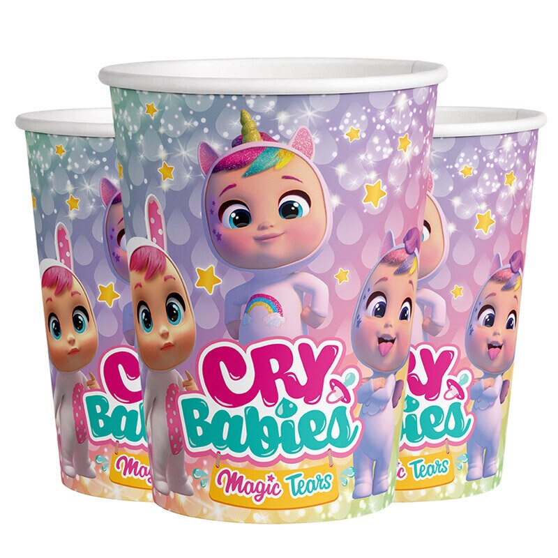Cry Babies - Pappbecher 8er-Pack