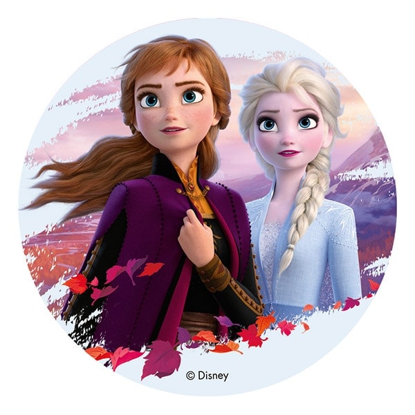 Tortenaufleger Frozen 2 - Oblate 20 cm (B)