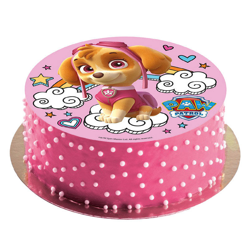 Tortenaufleger Paw Patrol Skye - Waffel 20 cm