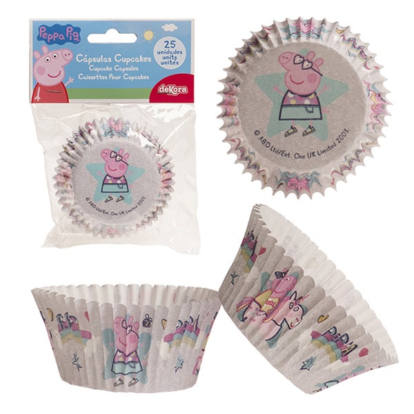 Peppa Wutz - Muffinförmchen 25er-Pack