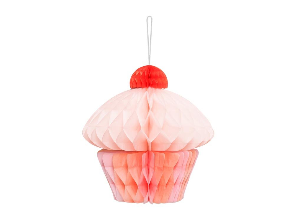Honeycomb Deko Cupcake 20 cm