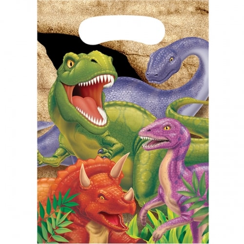 Dinosaurier Abenteuer - Geschenktüten 8er Pack