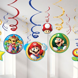 Super Mario - Deko-Spiralen