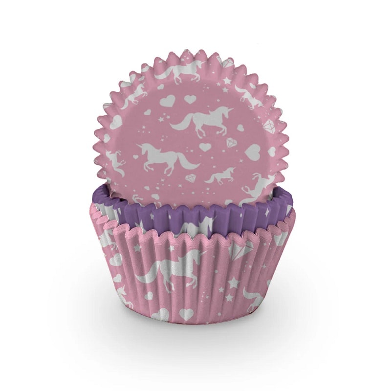 Unicorn Sparkle - Muffinförmchen 75er-Pack