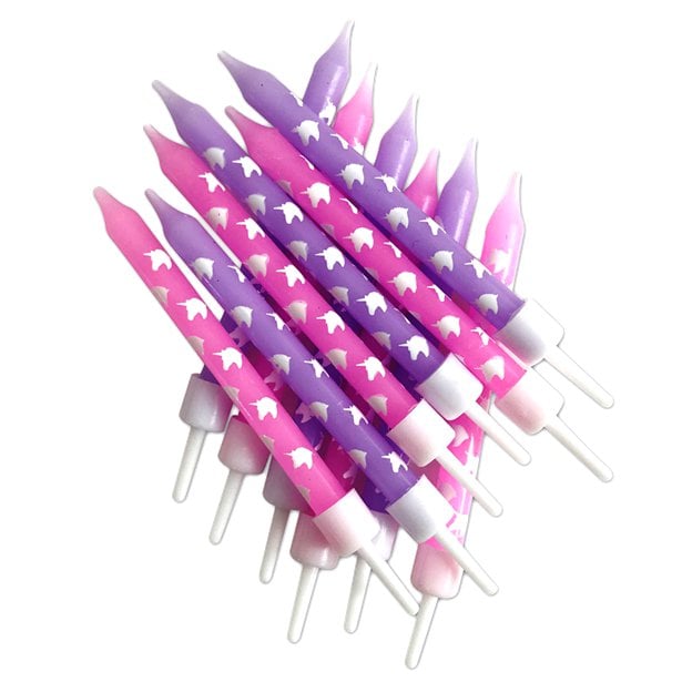 Unicorn Sparkle - Tortenkerzen 12er-Pack
