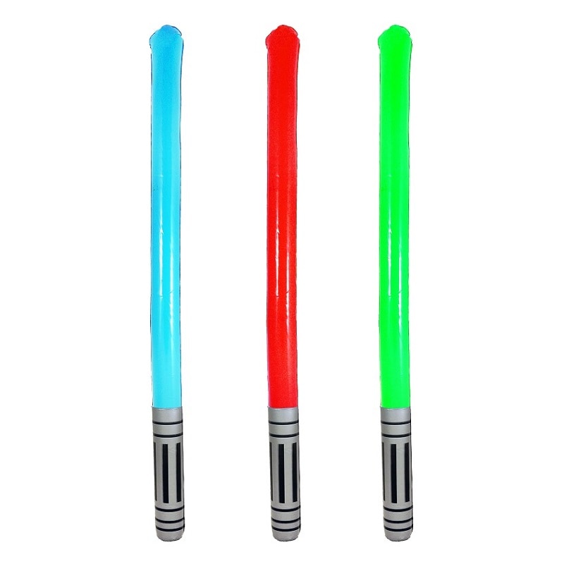 Aufblasbares Lichtschwert 90 cm