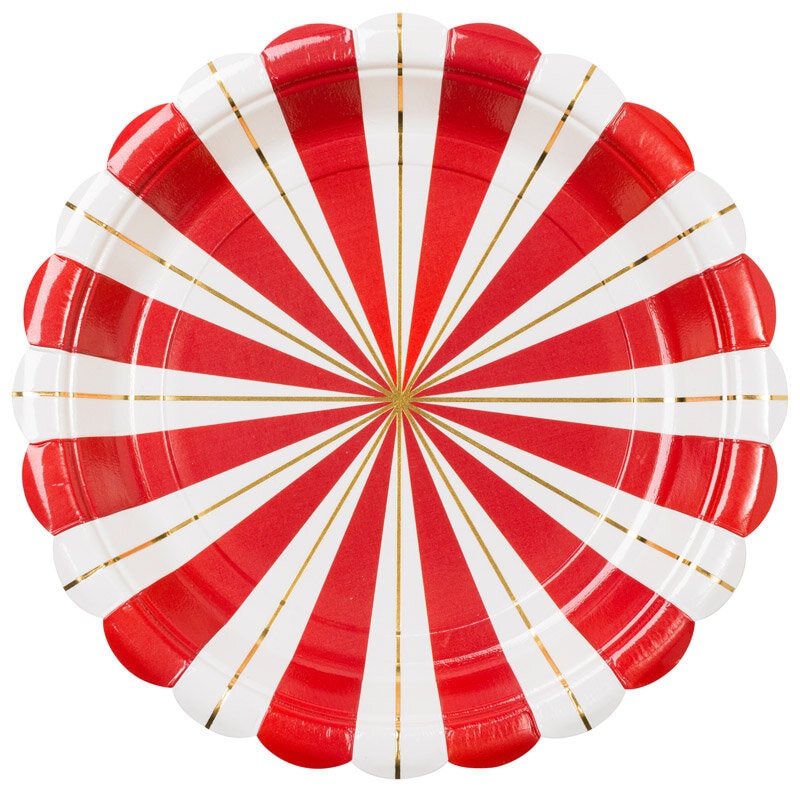 Teller Zirkus 8er-Pack