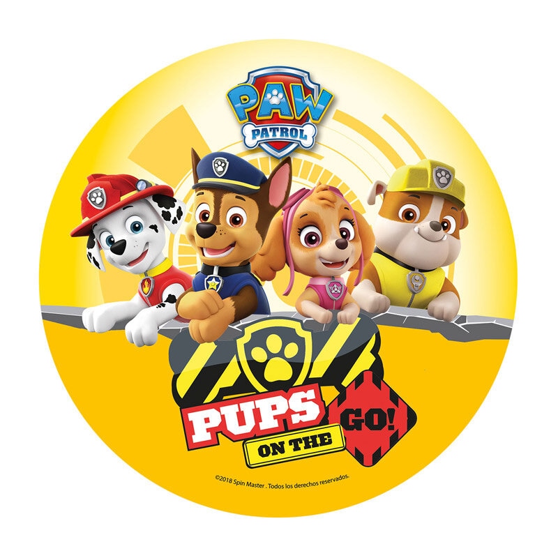 Tortenaufleger Paw Patrol - Waffel 20 cm (A)