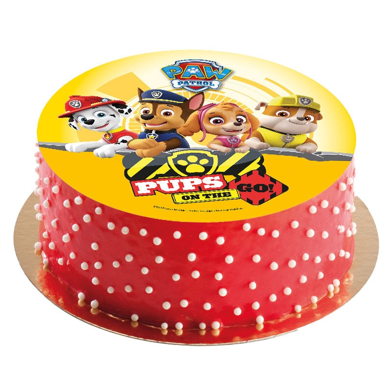 Tortenaufleger Paw Patrol - Waffel 20 cm (A)