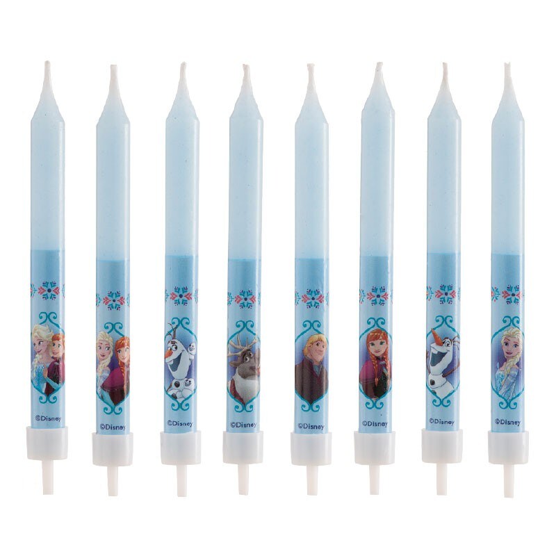 Tortenkerzen Frozen 8er-Pack