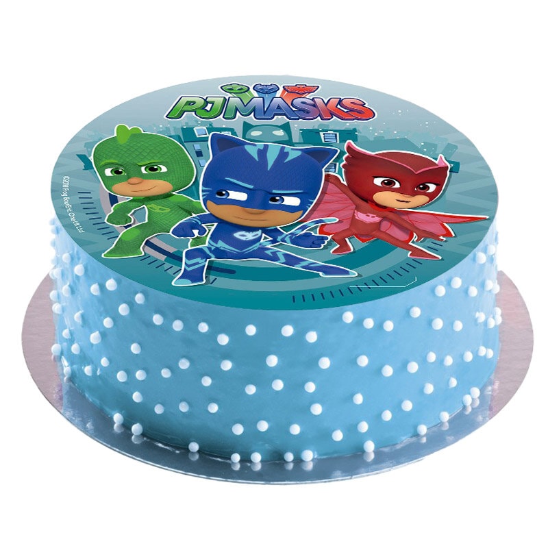 Tortenaufleger PJ Masks - Waffel 20 cm (B)